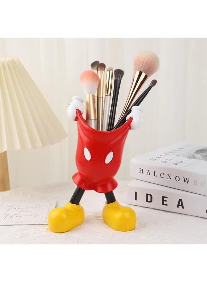 Makeup Brush Holder – Toothbrush Holder & Pencil Pen Holder for Desk, Cute Organizer for Home Decoration, Family & Birthday Party Gift - Image 4
